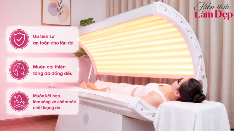 Smart Light 6D phù hợp với nhiều nhu cầu chăm sóc da