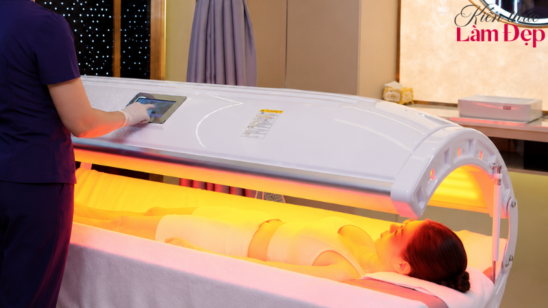 Cơ chế ánh sáng sinh học giúp hạn chế tác động bào mòn lên bề mặt da