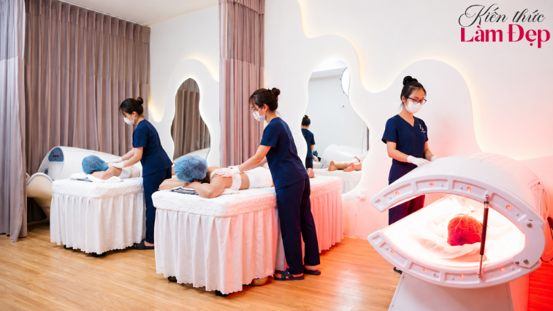 Quy trình chuẩn đầy đủ các bước chăm sóc khiến chi phí liệu trình có sự chênh lệch