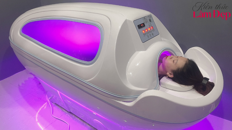 Phi thuyền hồng ngoại sử dụng nhiệt quang đa điểm làm sáng và săn chắc da