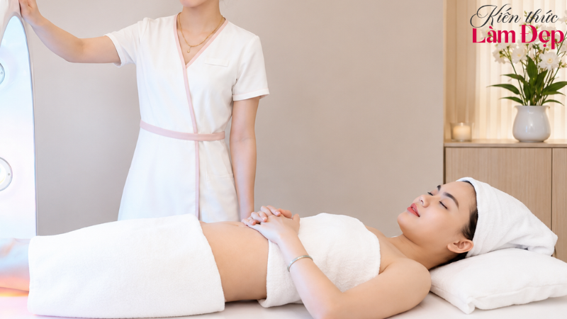 Cảm giác thư giãn trong suốt quá trình thực hiện