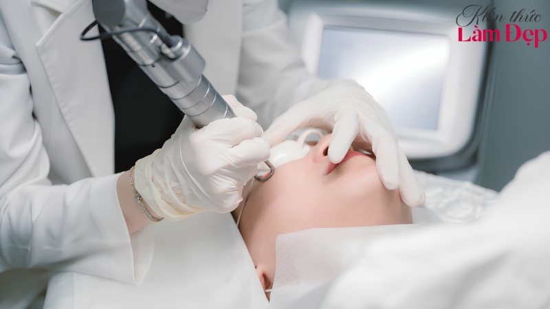 Da nhạy cảm cần được đánh giá kỹ trước thực hiện Dermaperfecta