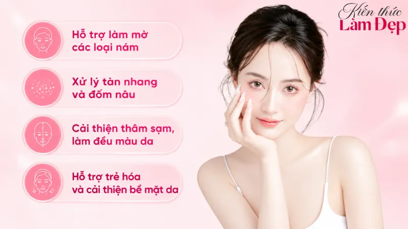 Dr. Laser Pico 5.0 hỗ trợ cải thiện sắc tố, trẻ hóa da