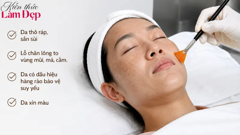 Tình trạng da khuyên dùng công nghệ Shynh Perfect Treatment