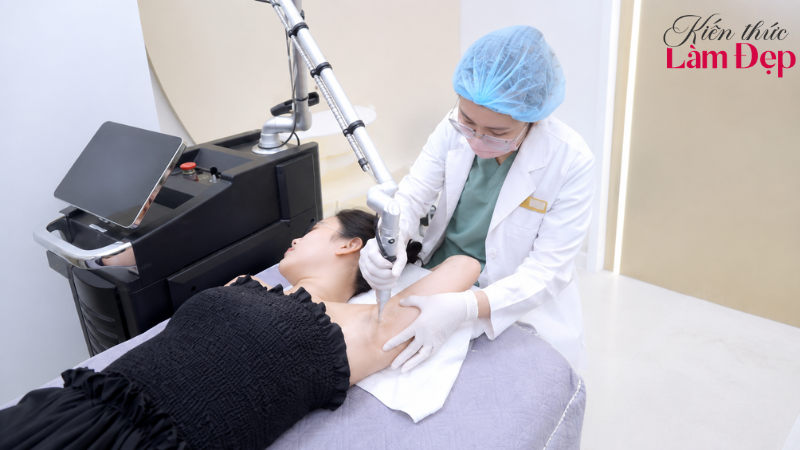 Chọn laser phù hợp dựa trên đặc điểm vết thâm, nền da