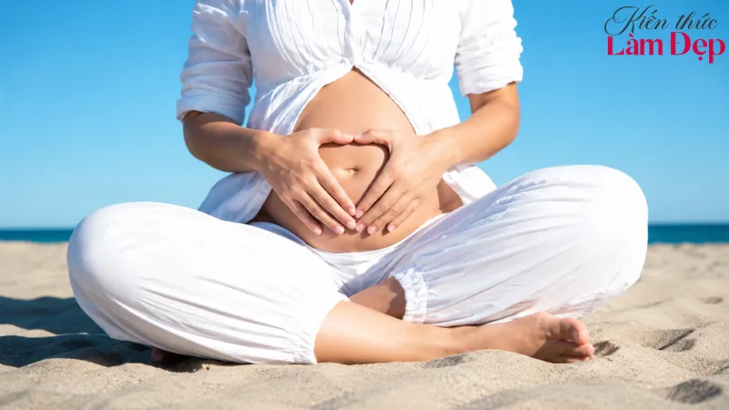 Người đang mang thai không nên tắm trắng