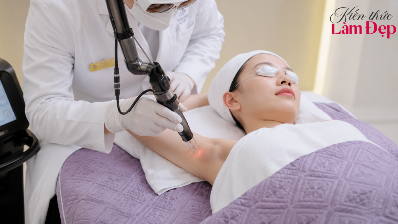 Cơ chế xung laser pico giây phân giải hắc tố melanin chính xác của Deep L-Picosure